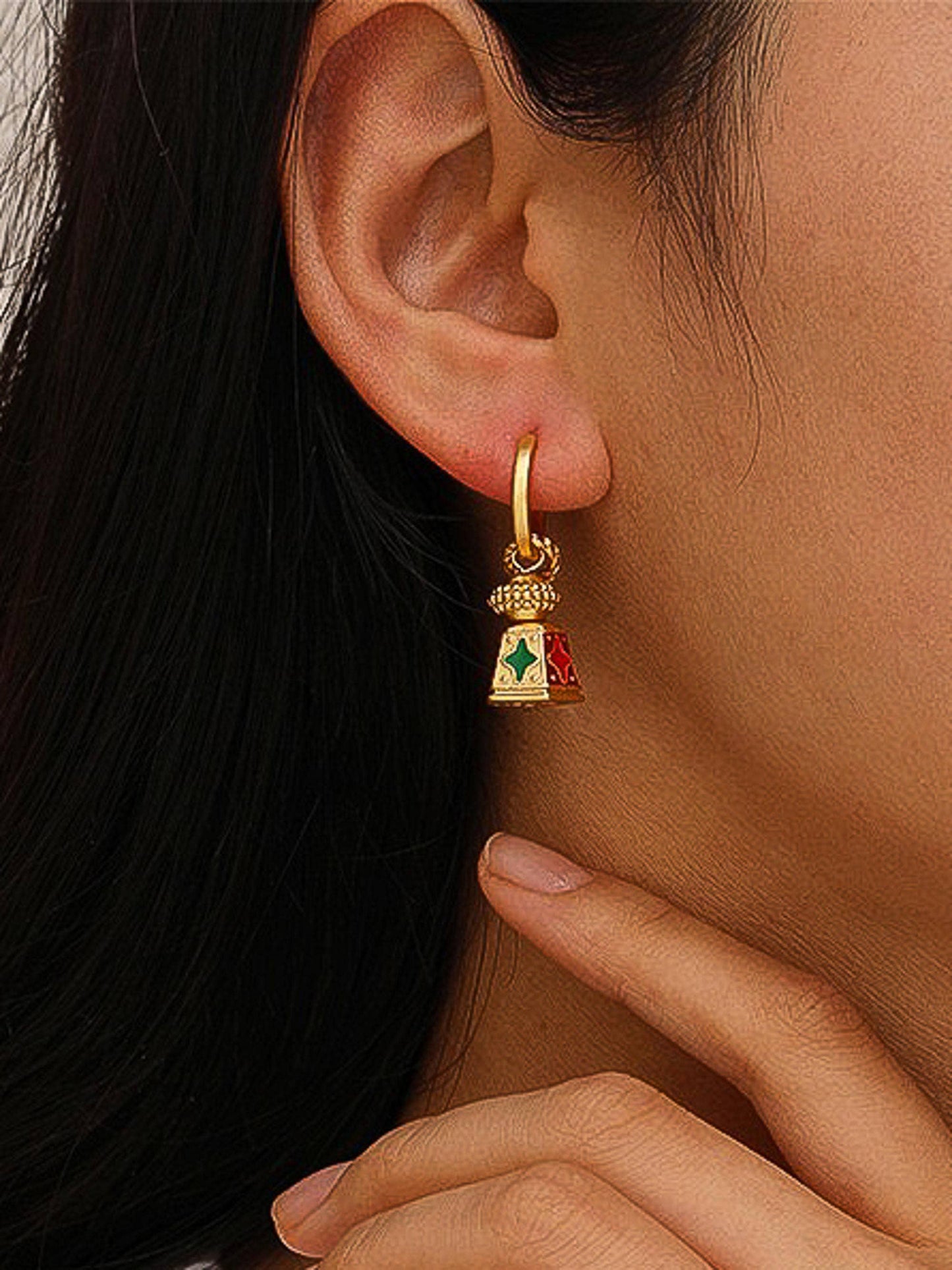 Isabel Bohemian Bell Tower Earrings