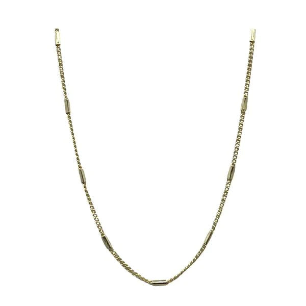 Gold Bar Athena Necklace