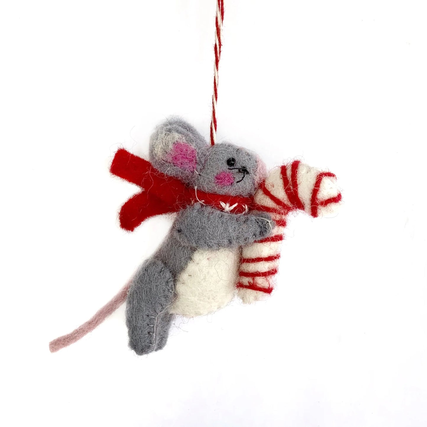 Felt Ornament Set 3 - Cats and Mouse