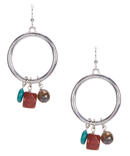 Simon Sebbag - Open Wire Drop Earrings