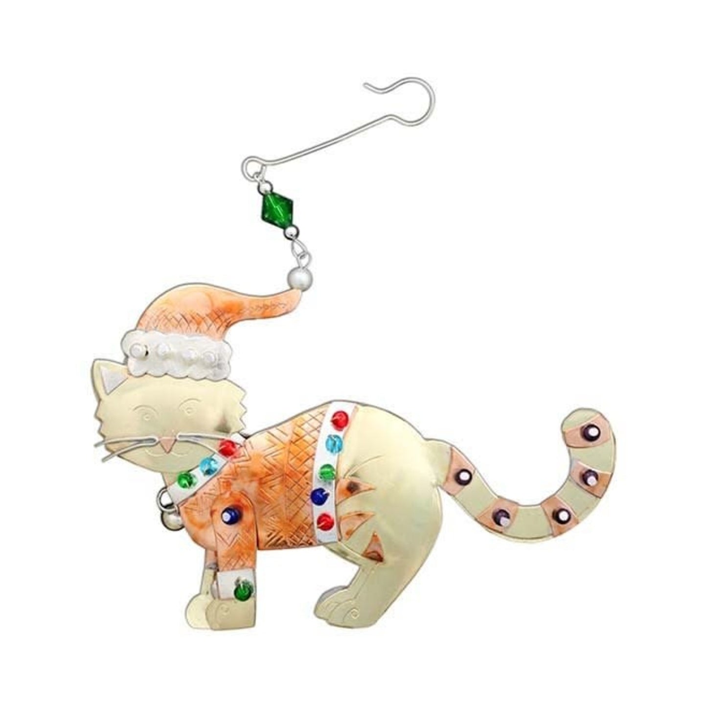 Festive Cat Ornament