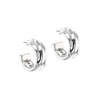 Simon Sebbag - Wavy Stud Earrings