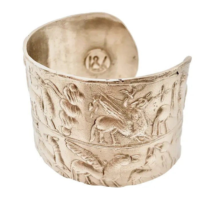 Ancient Animal Intaglio Cuff