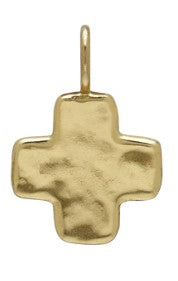 Waxing Poetic - Life in Balance Cross Pendant