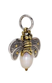 Waxing Poetic - Bee Brave Honeypearl Charm