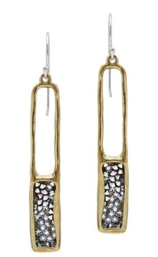 Waxing Poetic - Kristal Frame Earrings