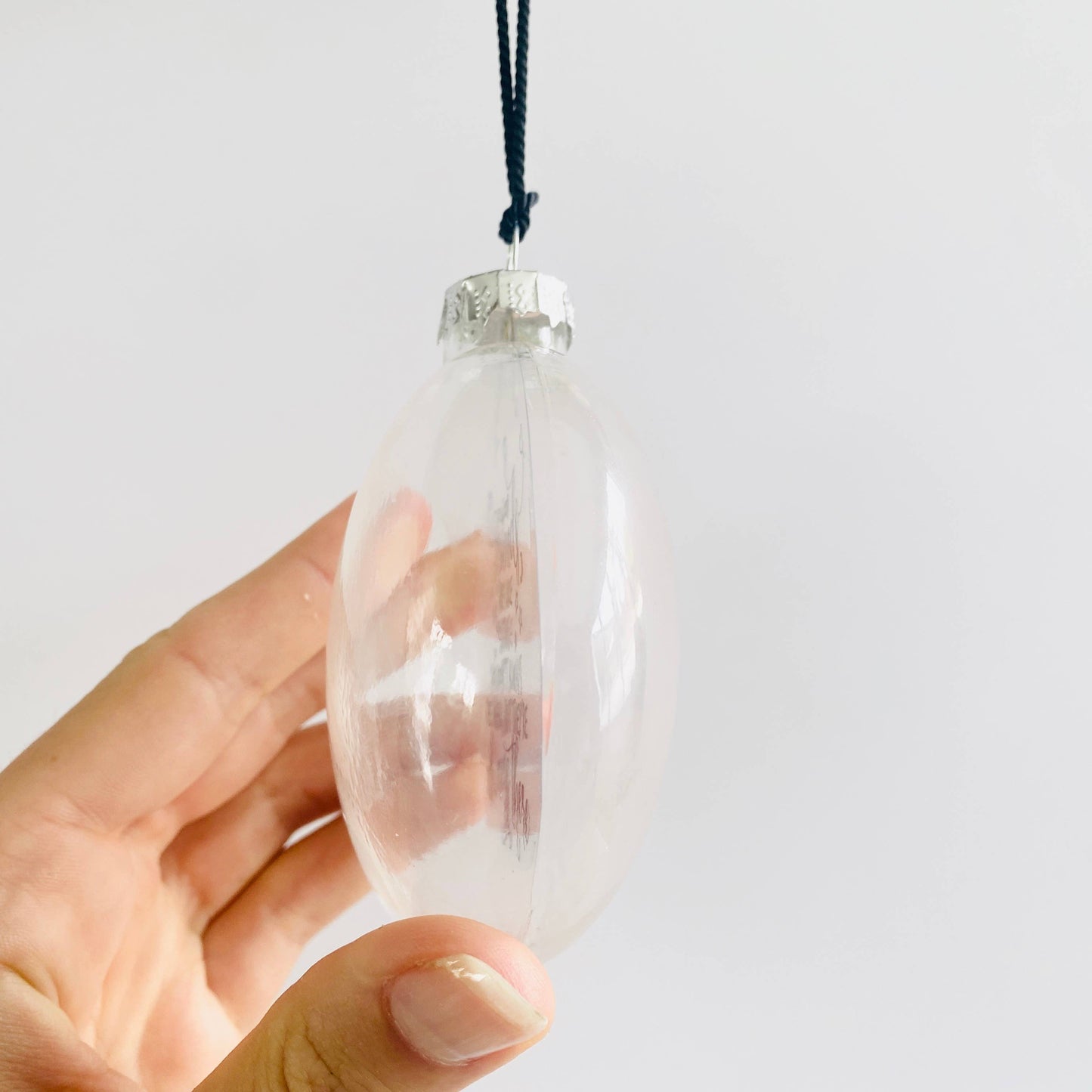 Friends Are Like Stars See-Through Glass Holiday Ornament