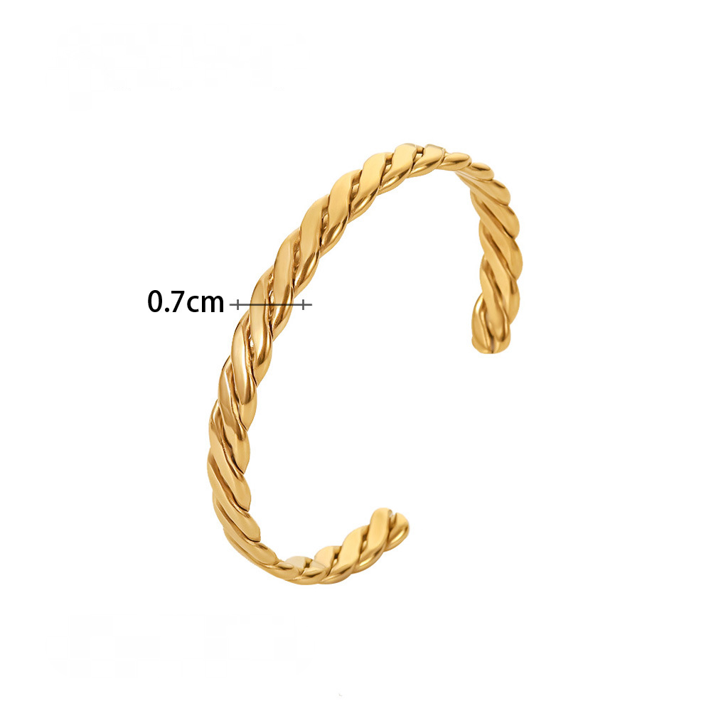 Twisted Cuff Bangle
