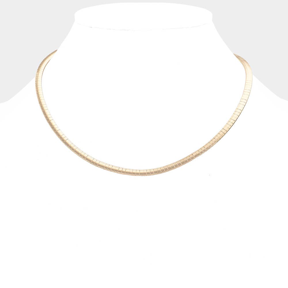 16 Inch Omega Chain Necklace