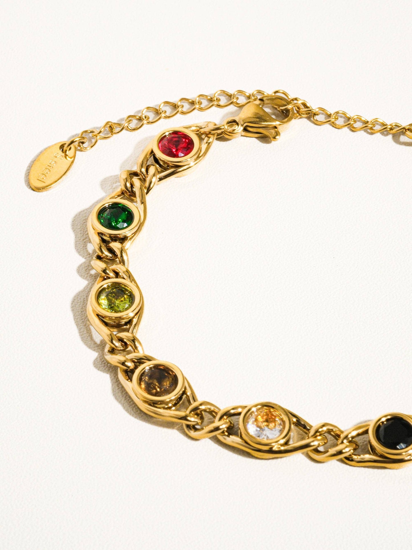 Alba Multi Colored CZ Bracelet