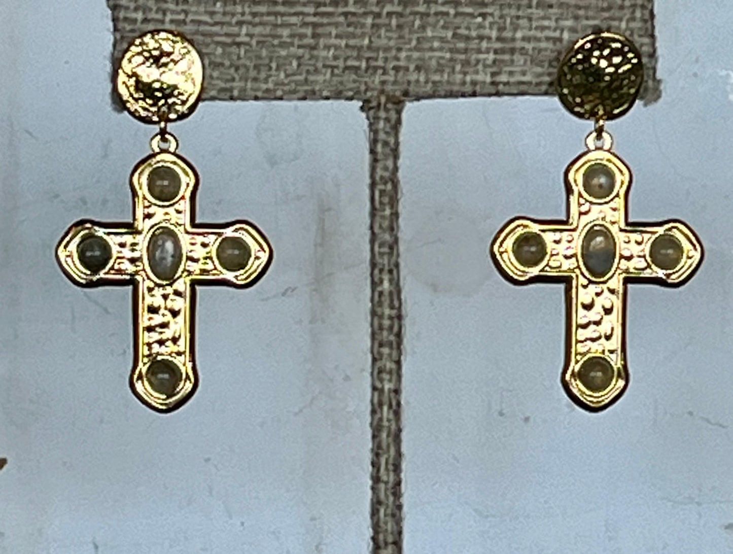 Sign of the Cross Earrings
