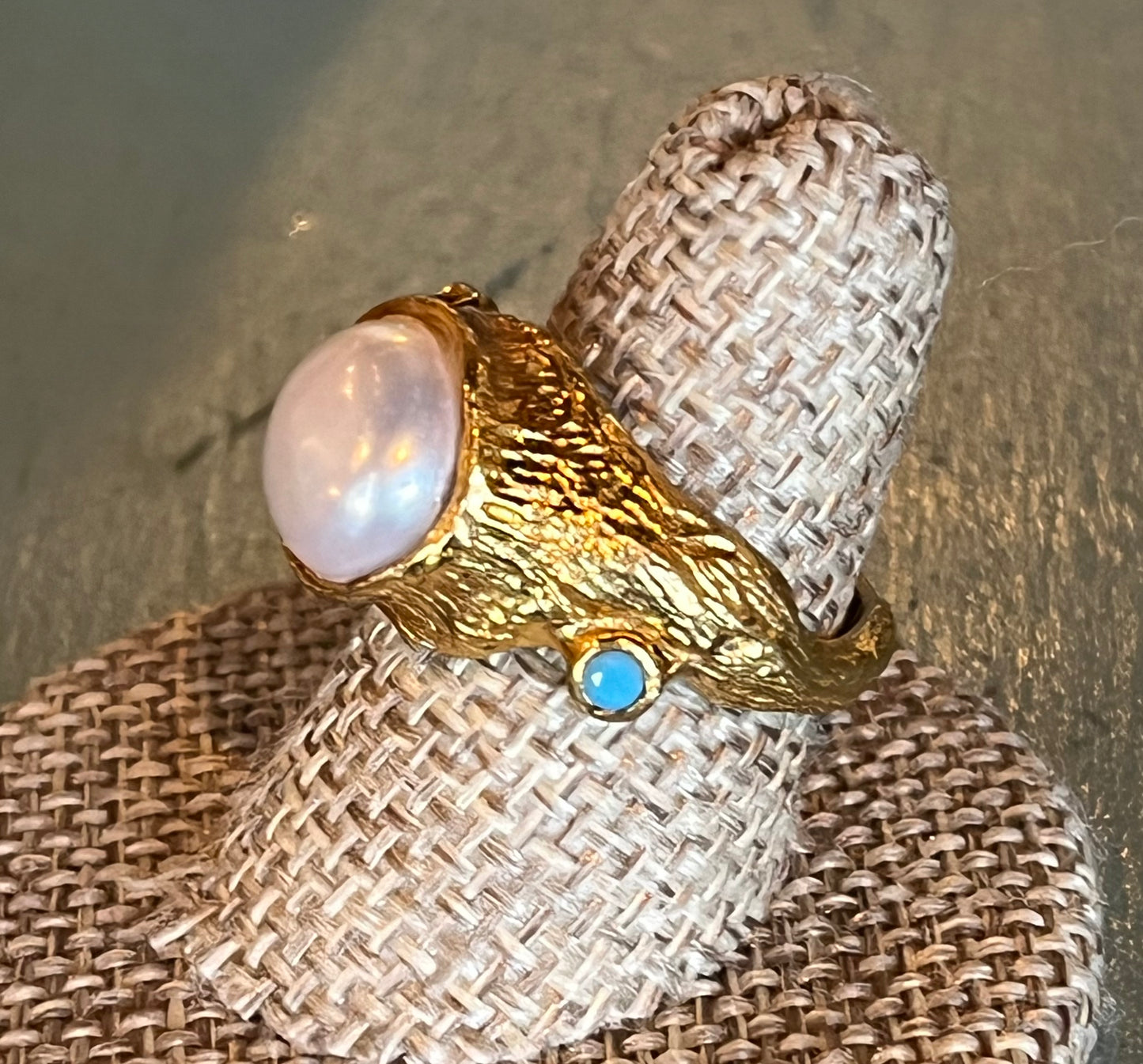 Pearl Eye Ring