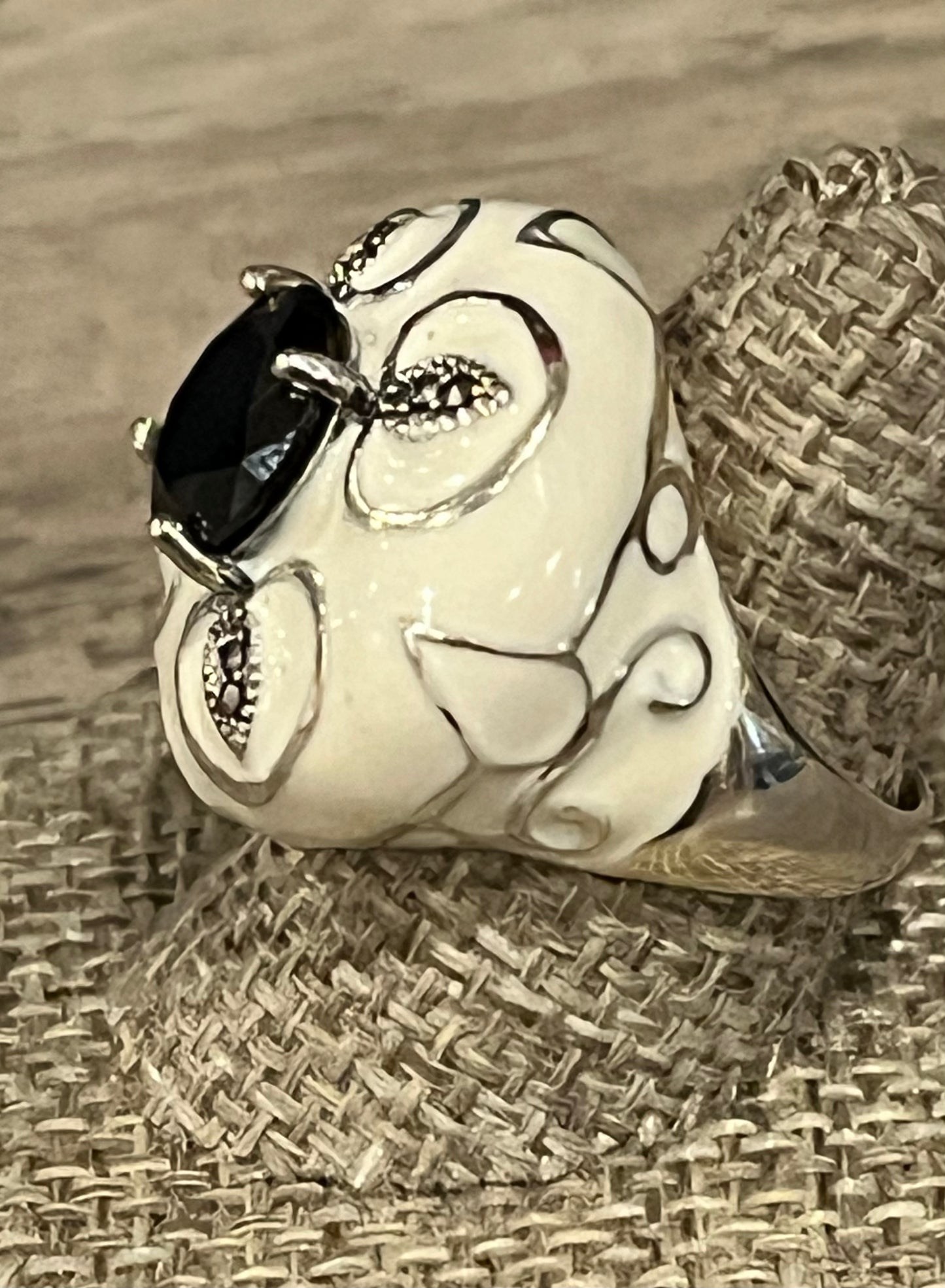 Black Stone Palace Ring