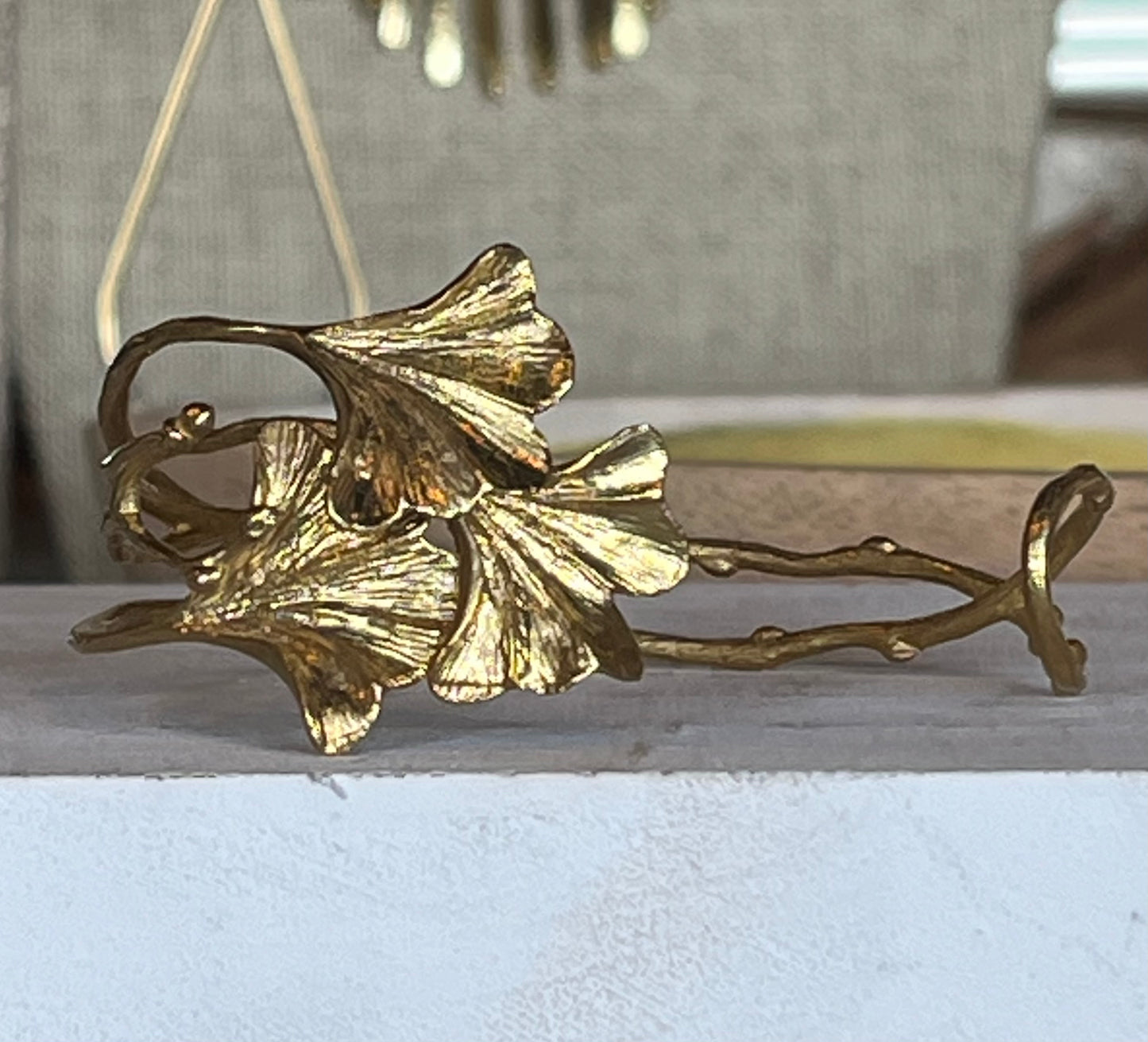 Ginko Leaf Cuff
