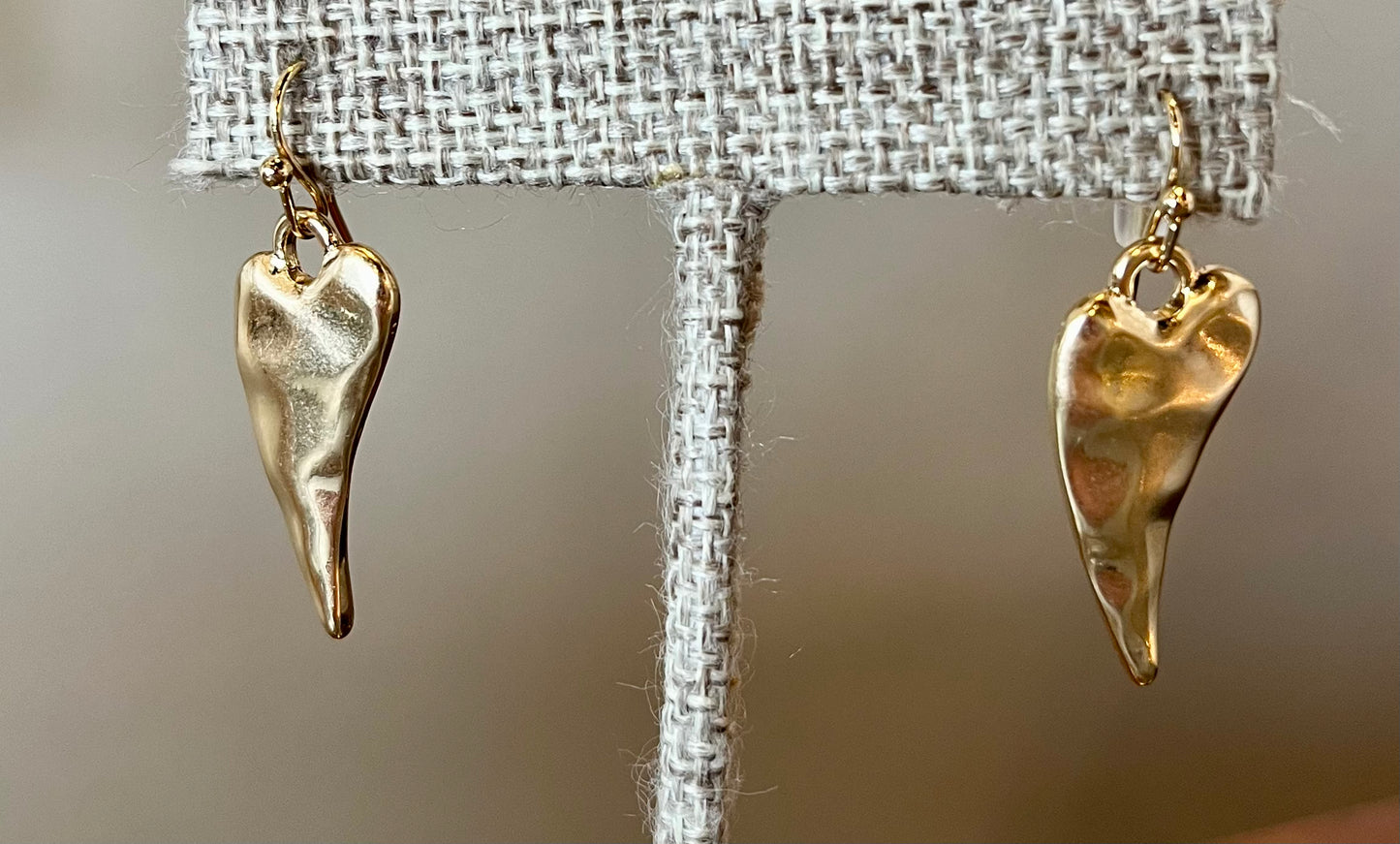 Heavy Heart Earrings