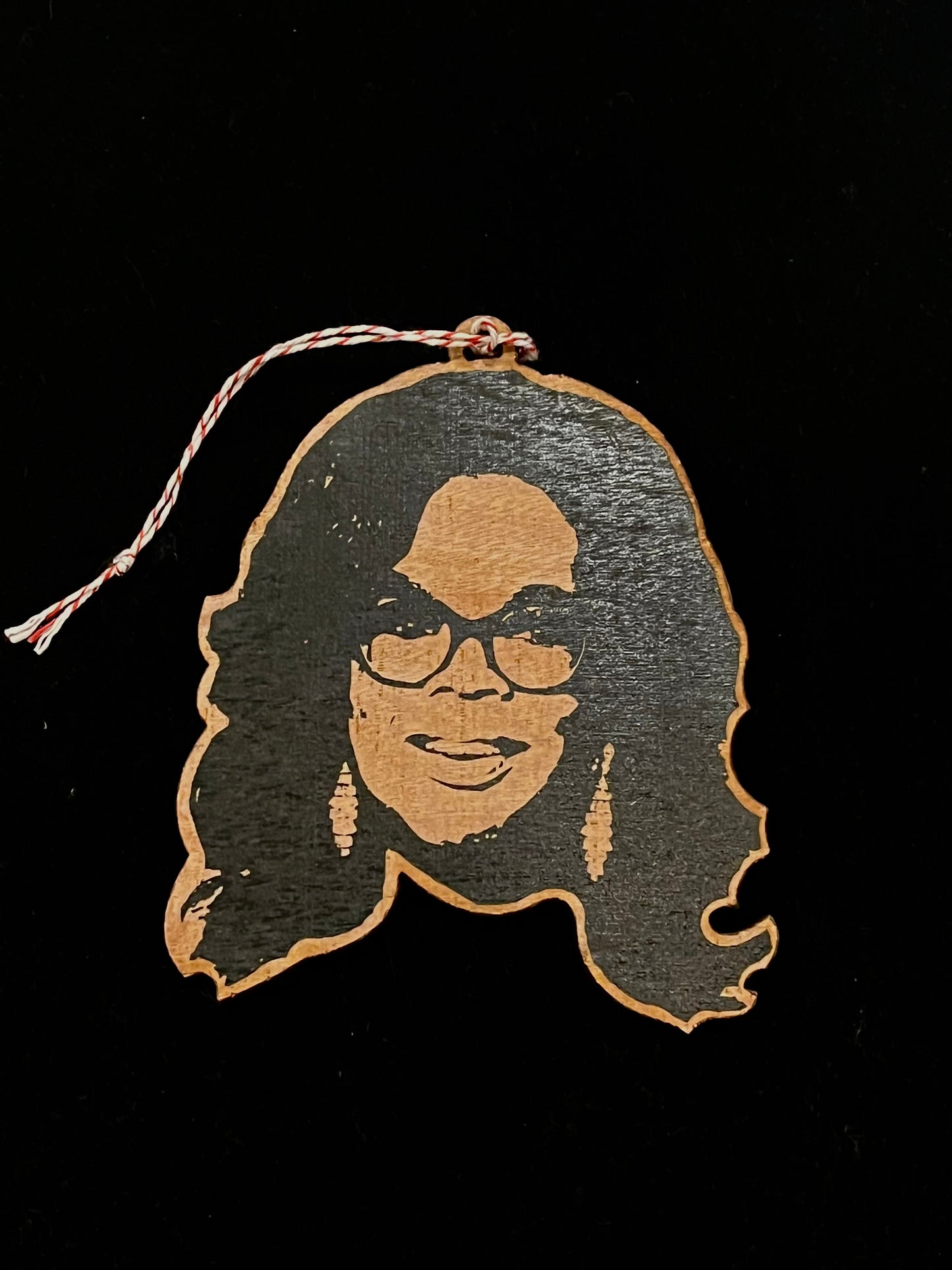 Wooden Celebrity Ornaments