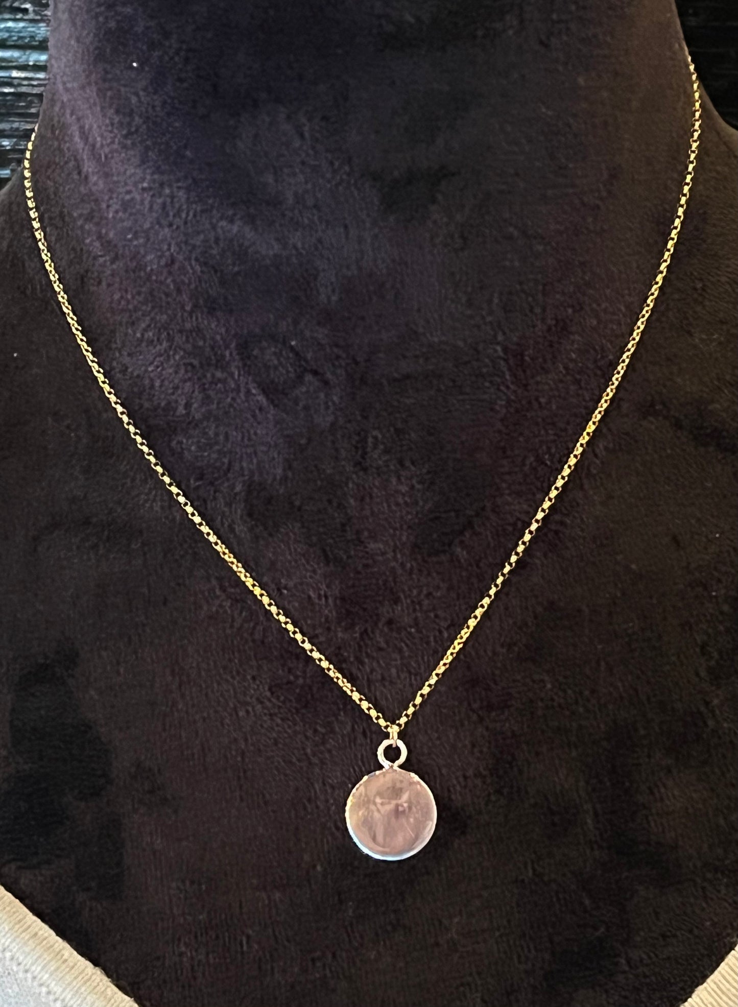 Pick Disk One Necklace