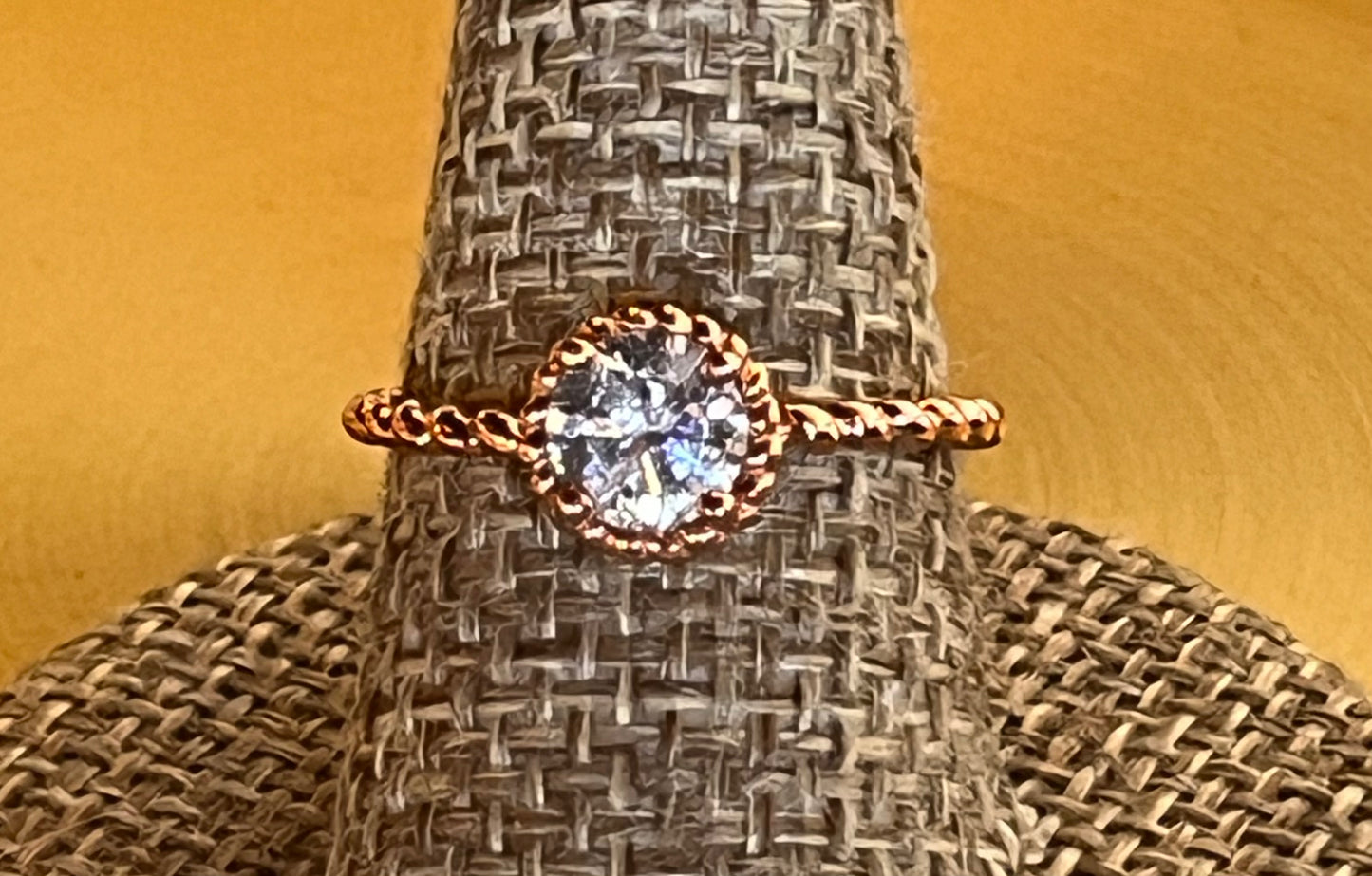 Multi Style Rose Gold Rings
