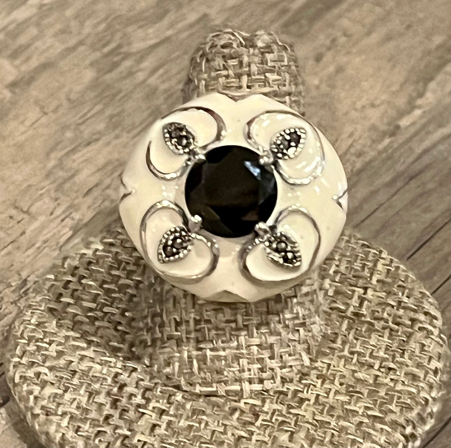 Black Stone Palace Ring
