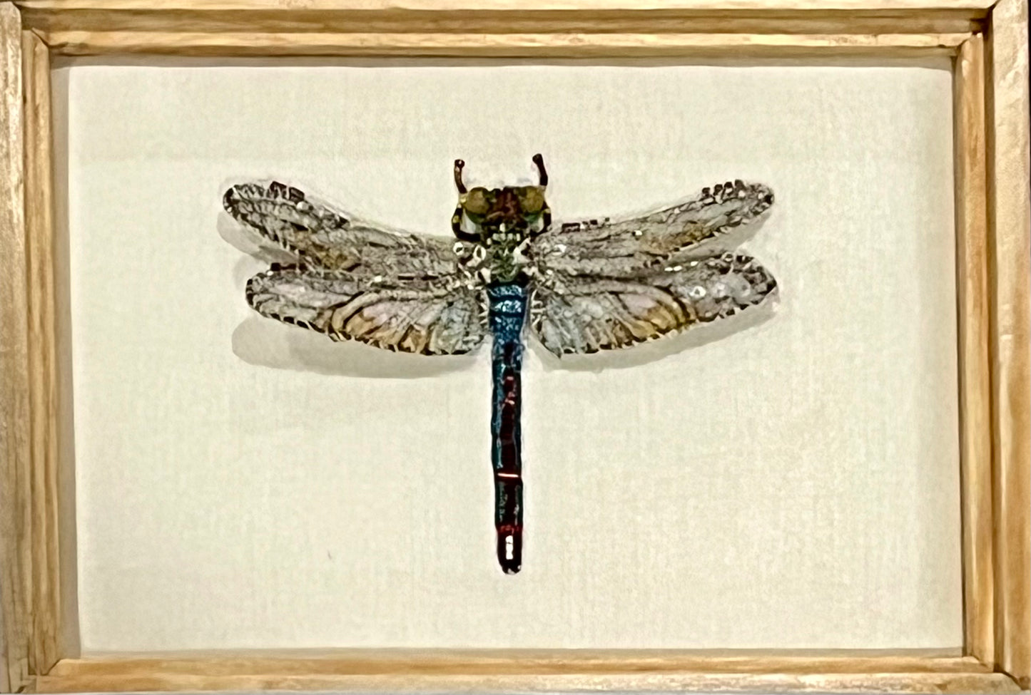 Trovelore - Green Darner Dragonfly Beaded Art