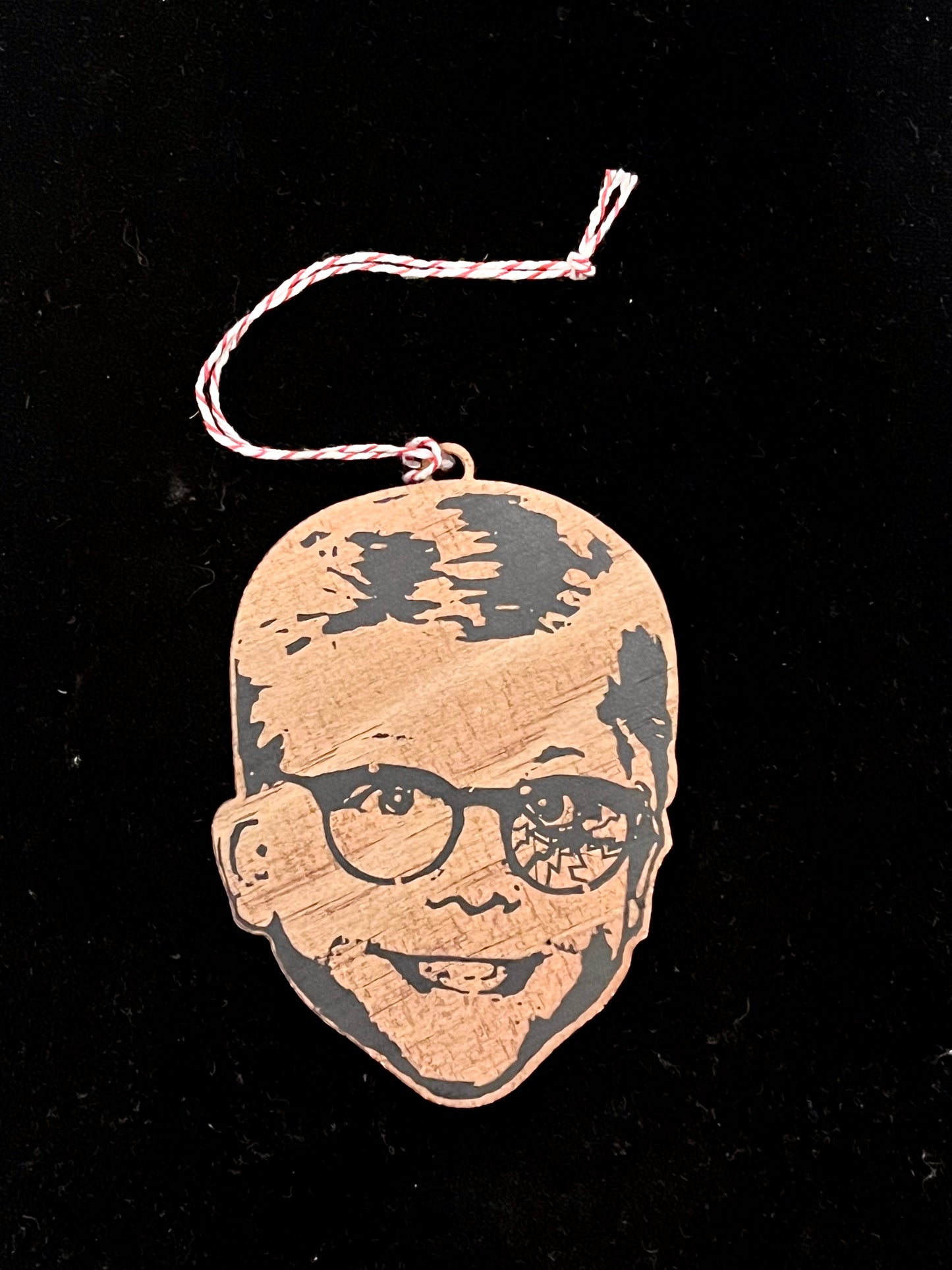 Wooden Celebrity Ornaments