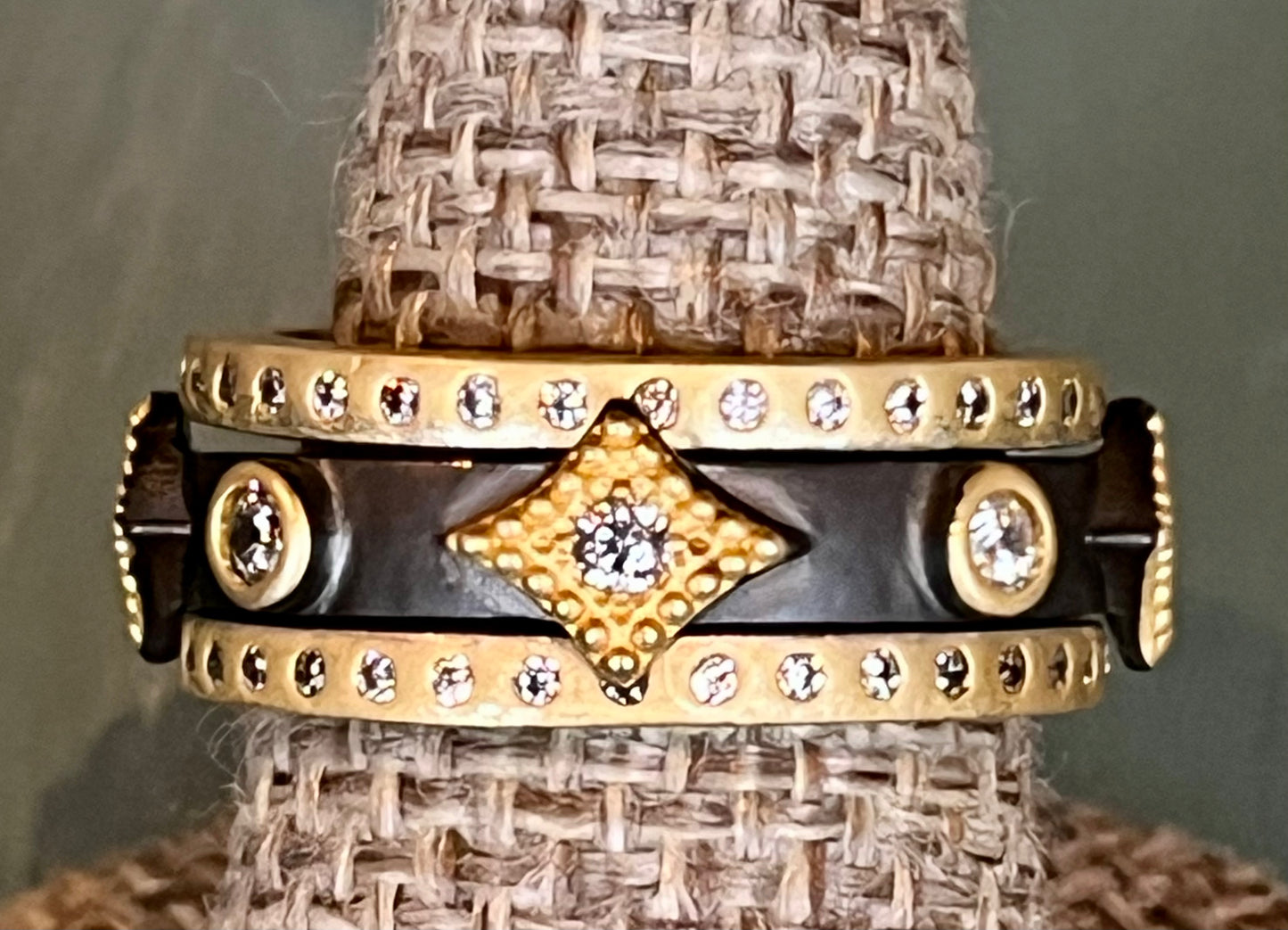Evening Star Stacked Rings
