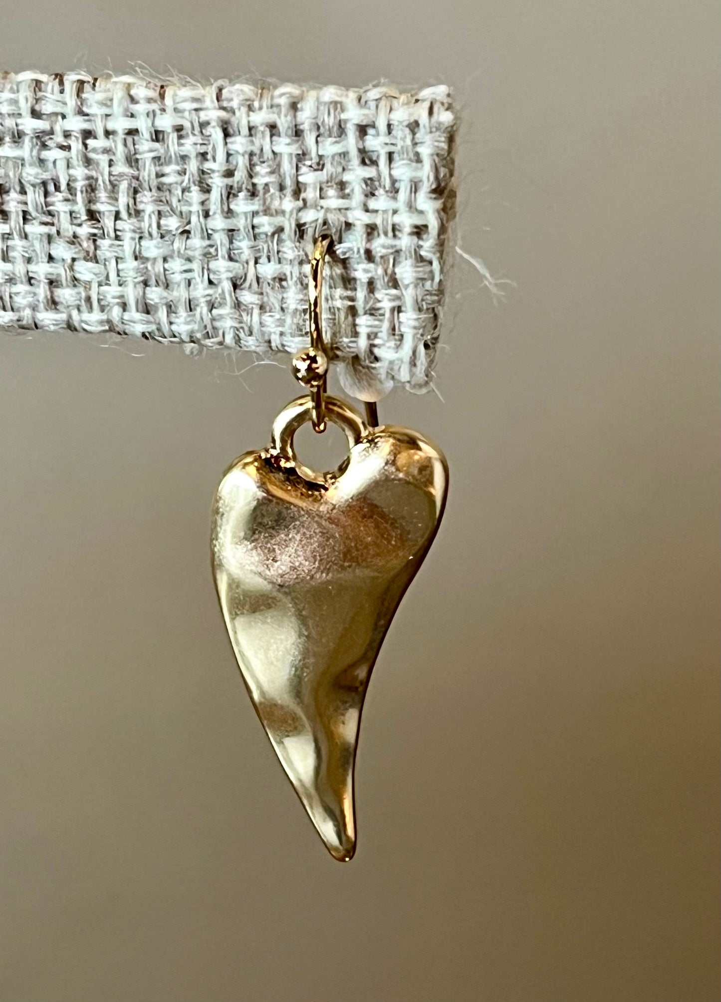 Heavy Heart Earrings