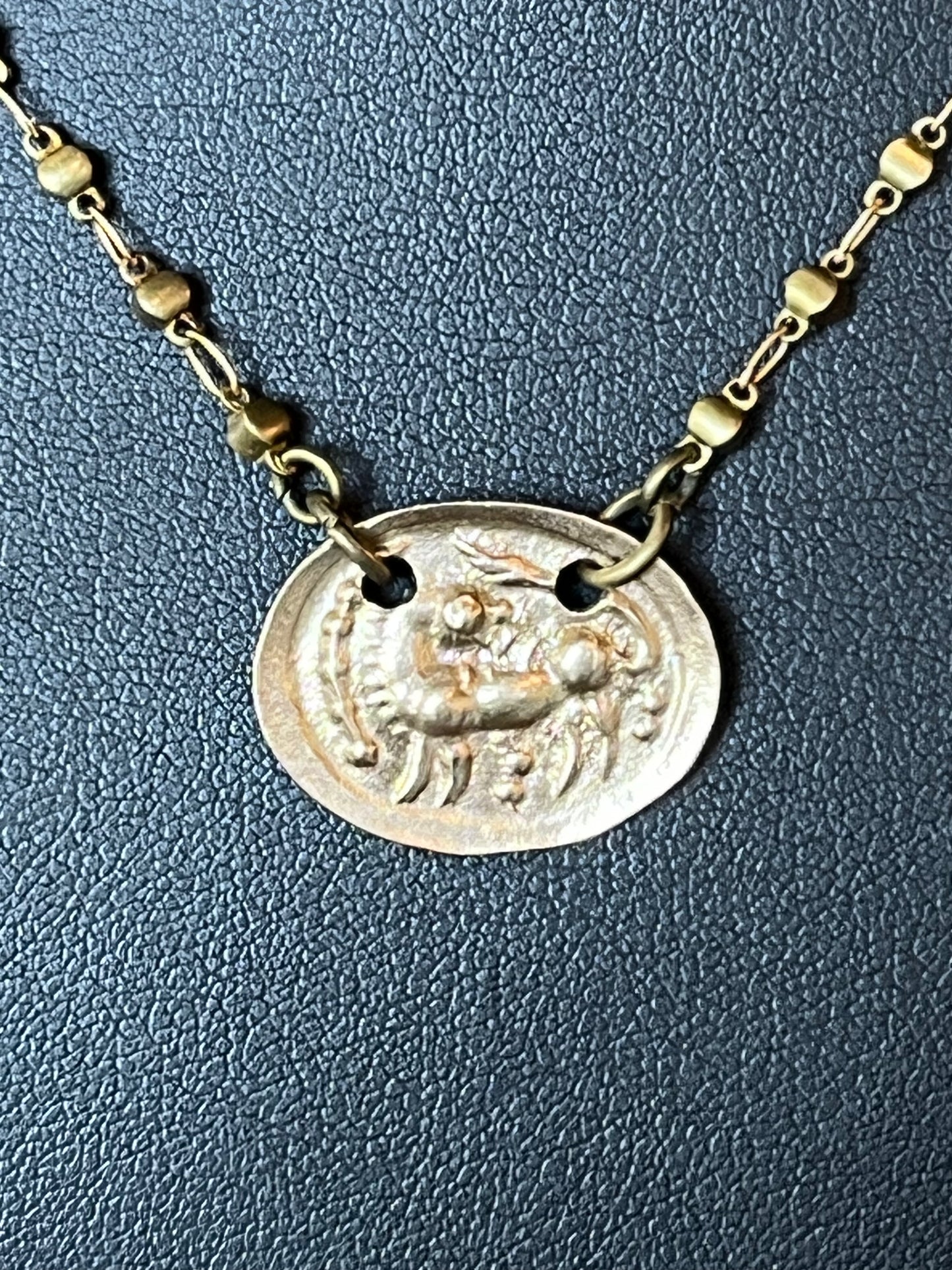 Lock & Key - Ancient Griffin Pendant Necklace