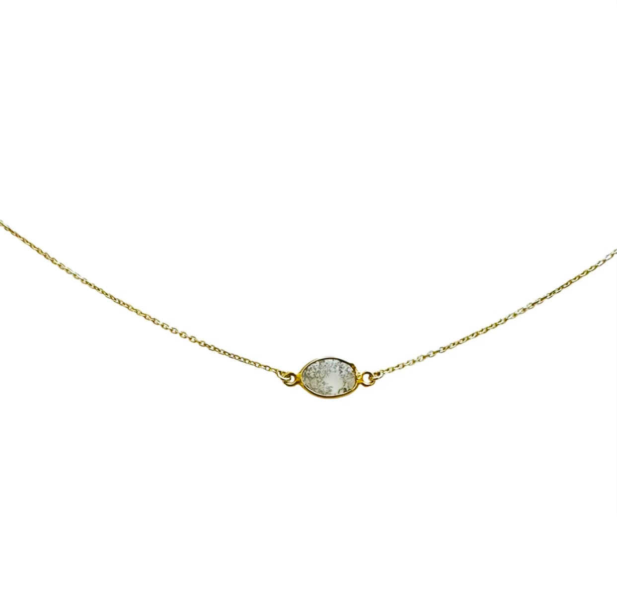 Salt and Pepper Diamond Necklace