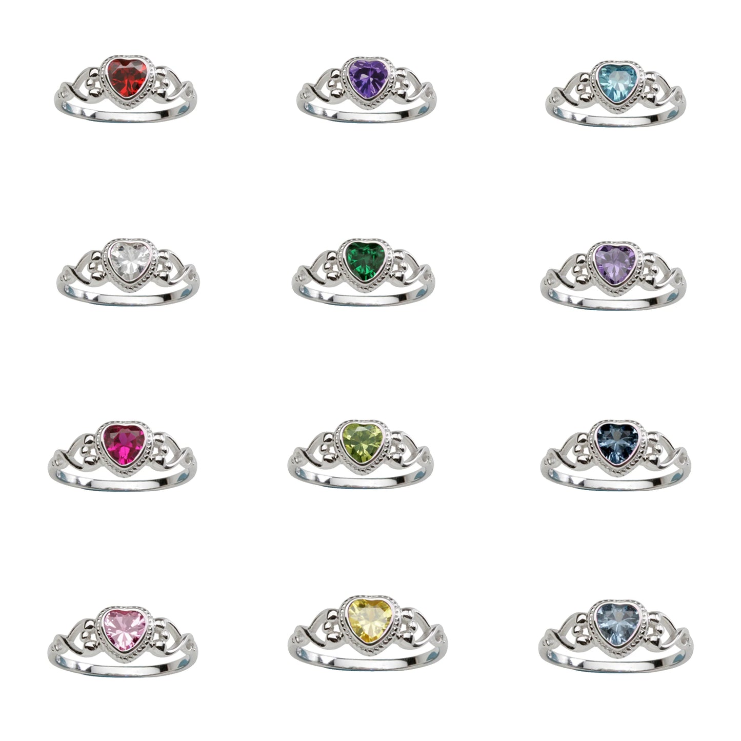 Baby Birthstone Rings