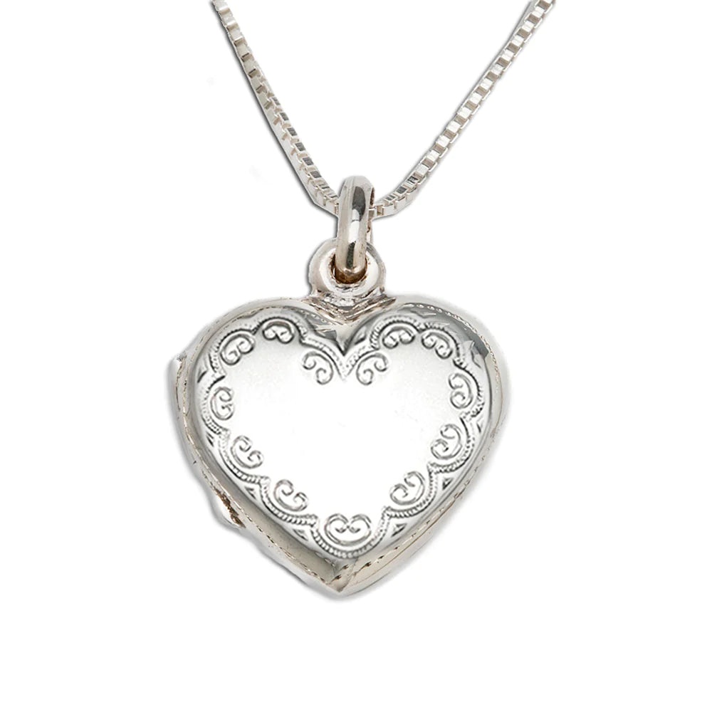 Sterling Silver Heart Locket