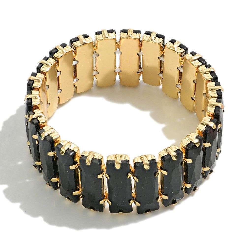 Rectangle Crystal Bracelet