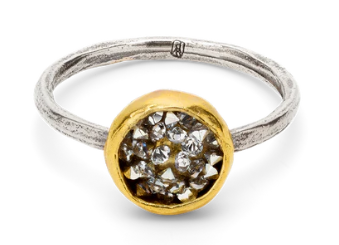 Kristal Dome Ring