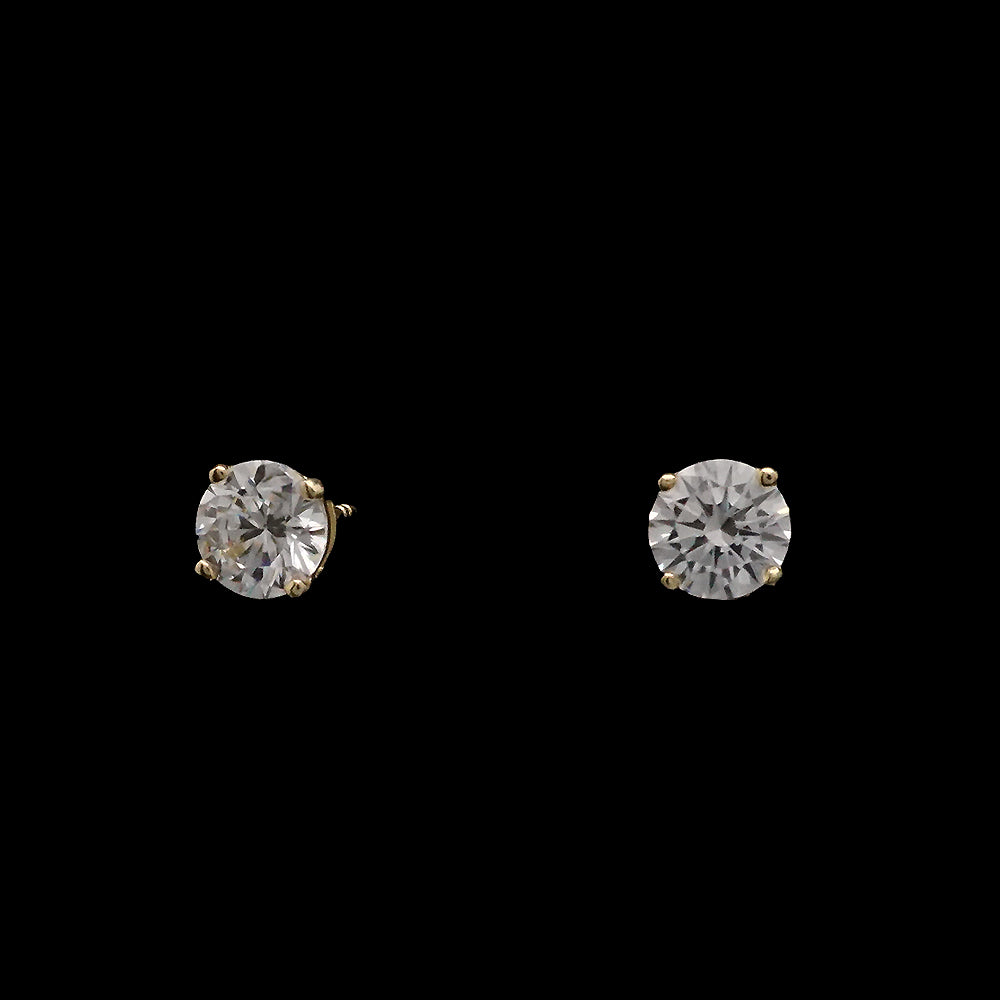 Be-Je - CZ Stud Earrings