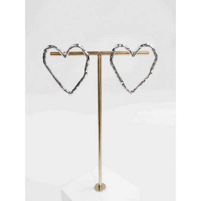 Open Hearted Earrings