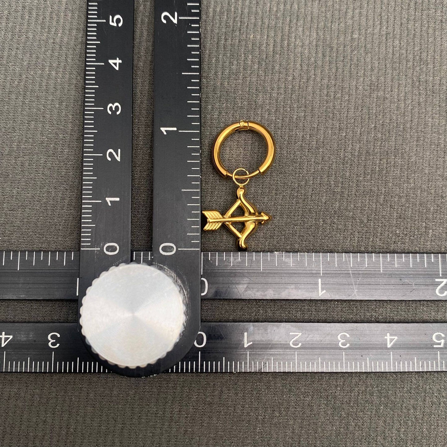 Cupid's Arrow & Heart Earrings