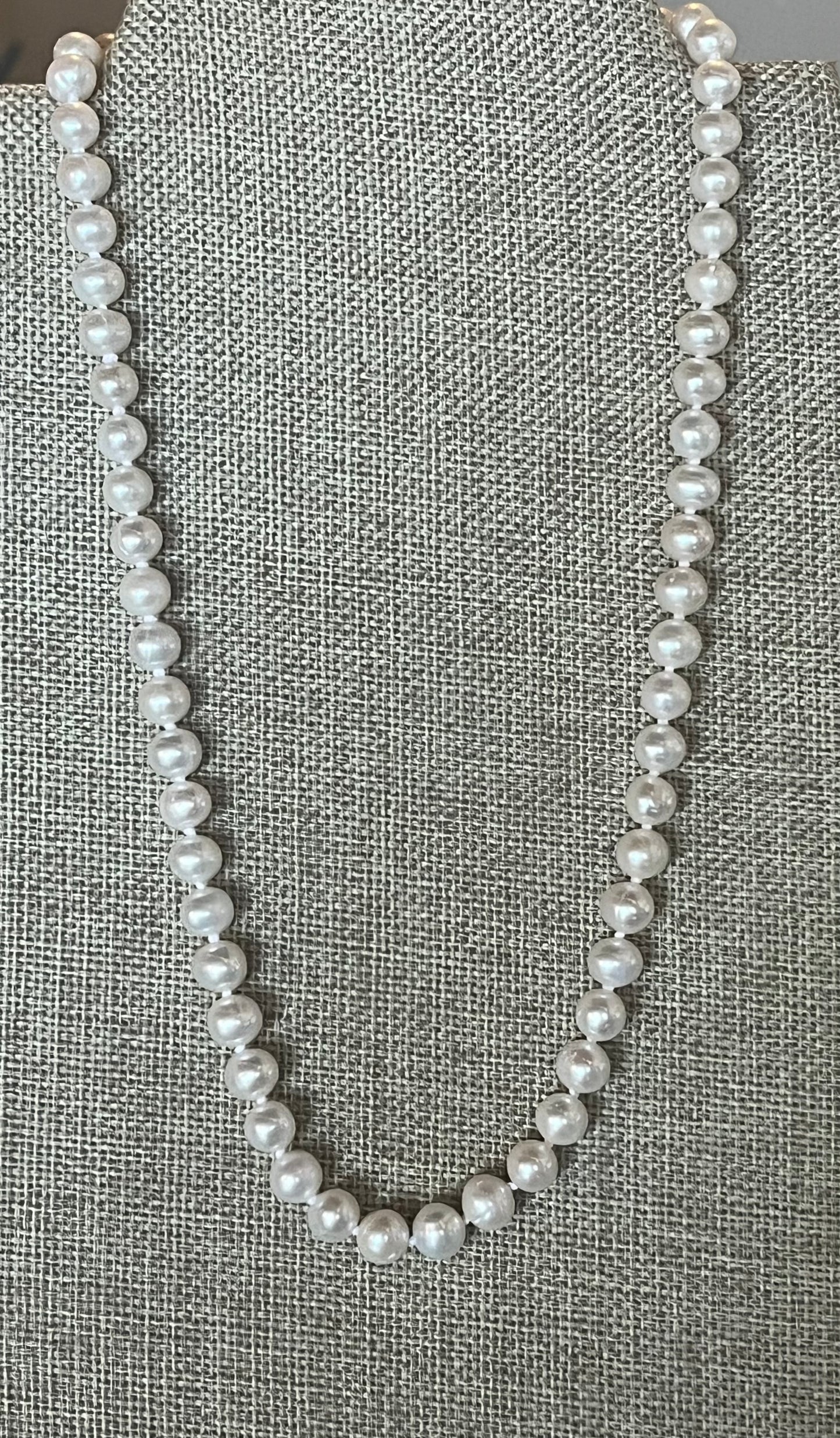 6mm Pearl Necklace - 17"