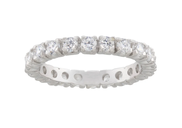 4mm Eternity Band - Sterling