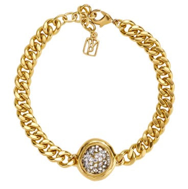 Kristal Dome Figaro Bracelet