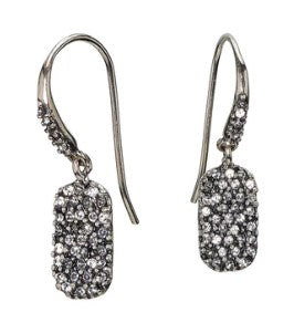 Cosmos Tag Earrings - Sterling Silver
