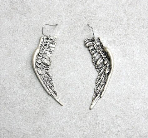 Angel Wing Earrings - 2 Colors