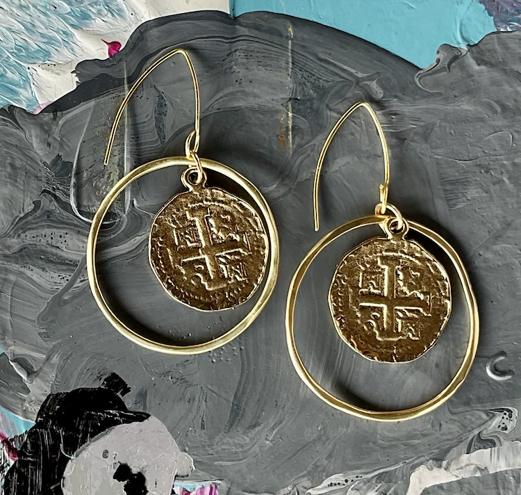 High Priestess Earrings - Gold