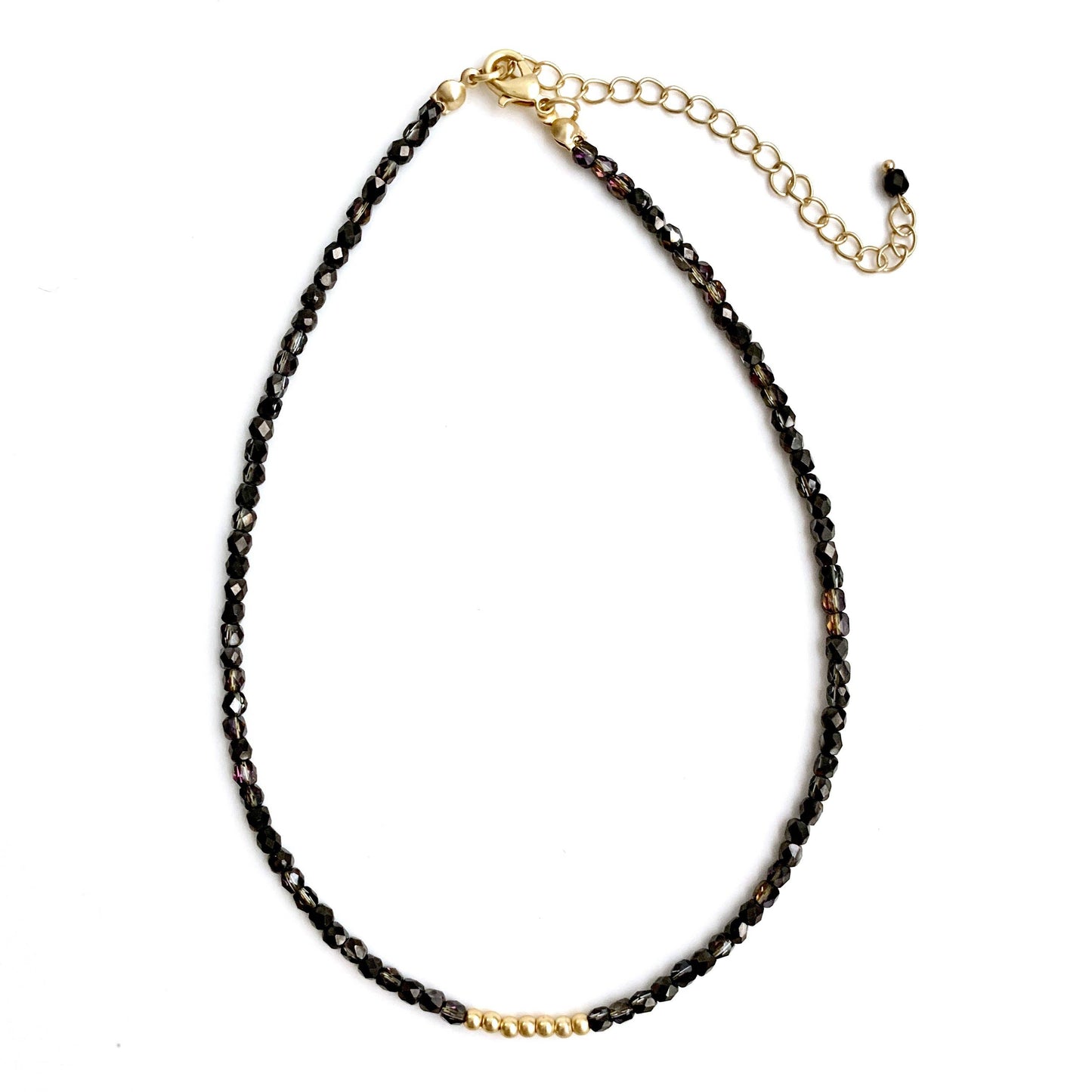 Be Free Choker Necklace - Black