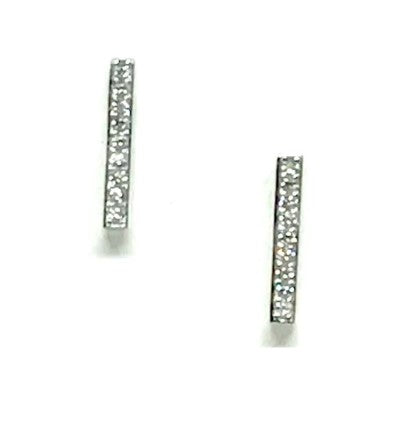 Pave' Bar Stud