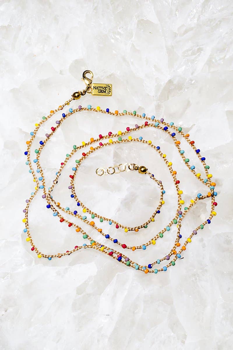 Rainbow Wrap/Necklace