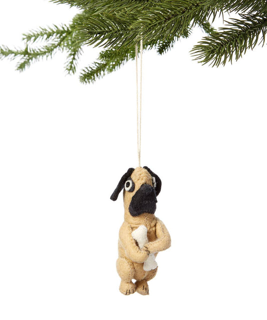 Pug Ornament