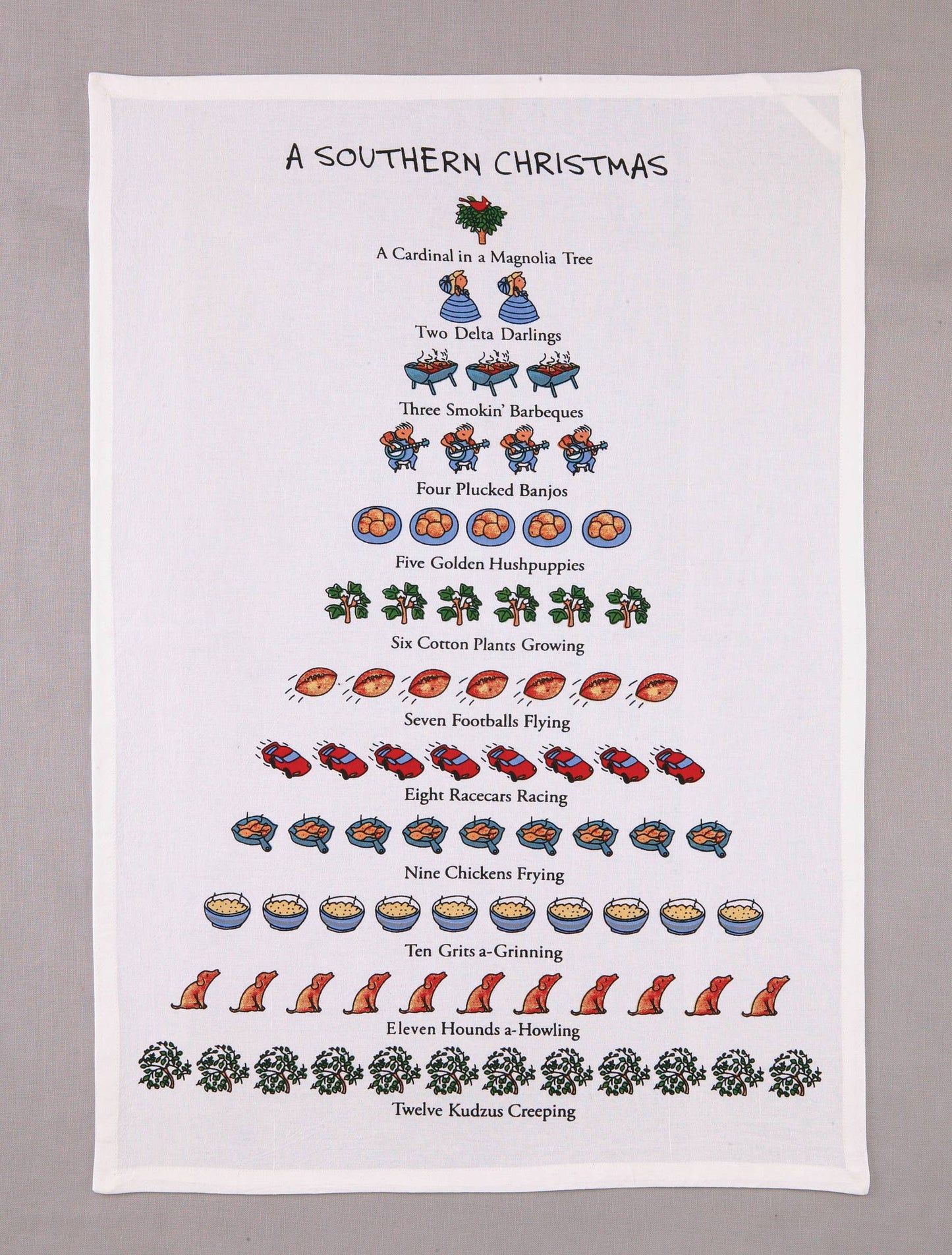 A Southern Christmas Kitchen Towel - DAVID PRICE