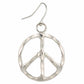 Woodstock Vibes Peace Sign Earring
