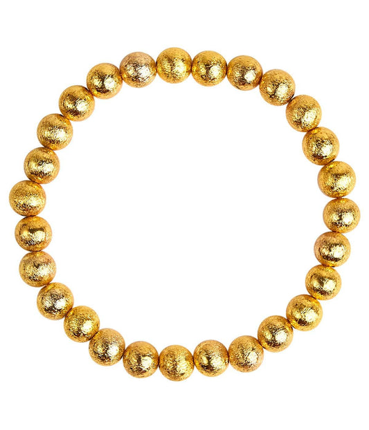 Georgia Gold Bracelet - 8MM Beads