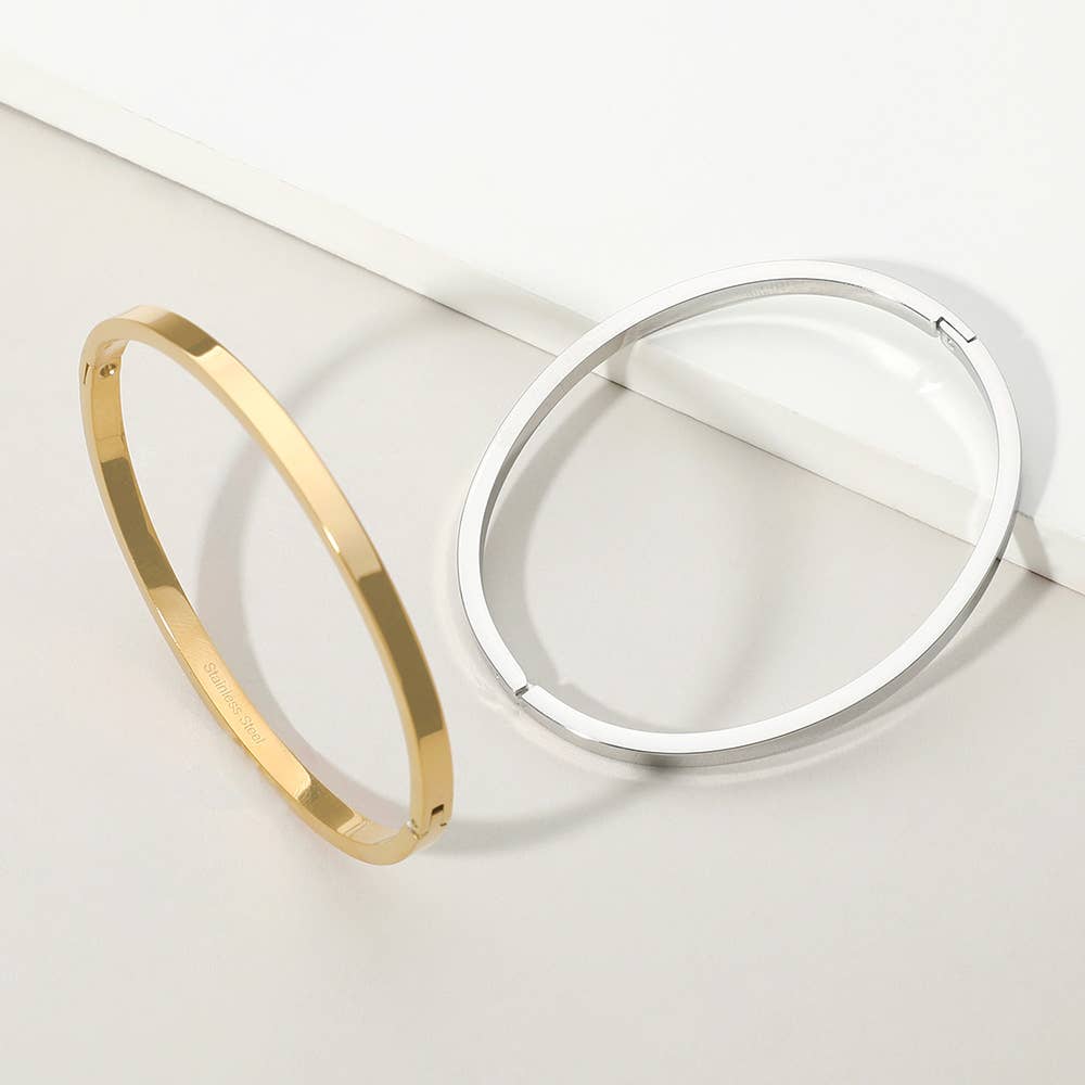 Sleek Bangle Bracelet